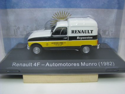 Renault 4F Automotores Munro 1982 1:43 Atlas