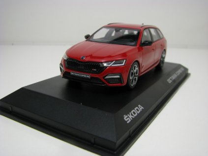Škoda Octavia Combi A8 RS Red Velvet 1:43 Norev