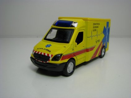 Mercedes-Benz Sprinter Ambulance ZZS pullback Teddies