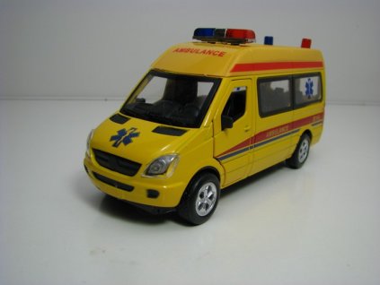 Mercedes-Benz Sprinter Ambulance 15 cm pullback Teddies