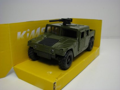 Humvee vojenské auto zelené 12 cm Pull Back teddies