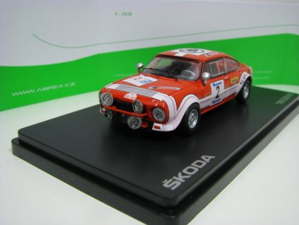 Škoda 200RS Barum Rallye 1974 No.2 Horsák - Motal 1:43 Abrex