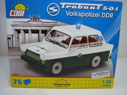 Cobi 24520 Trabant 601 Volkspolizei DDR stavebnice 1:35 Youngtimer collection