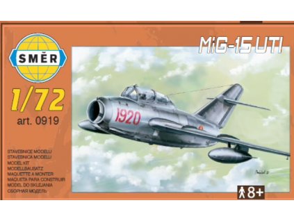 Letadlo Mikoyan MIG-15 UTI stavebnice 1:72 Směr 0919