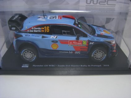 Hyundai i20 WRC Sordo No.16 Rallye Portugal 1:24 Atlas Hachette
