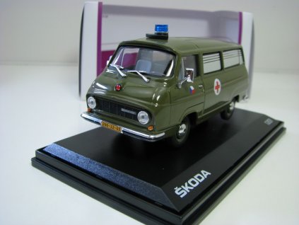 Škoda 1203 Vojenská Sanitka 1:43 Reedice Abrex