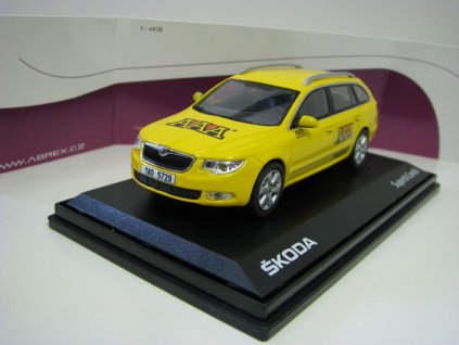 Škoda Superb II Combi 2009 AAA Taxi 1:43 Abrex
