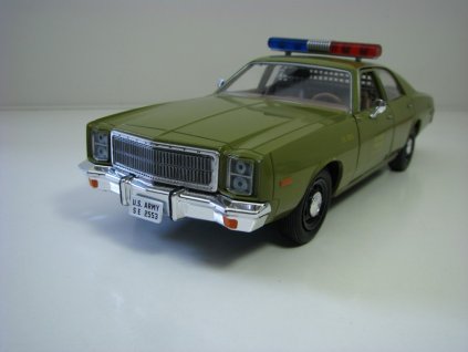 Plymouth Fury A-Team U.S. Army 1977 1:24 Greenlight