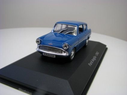 Ford Anglia 1962 blue 1:43 Atlas