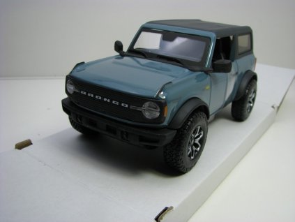 Ford Bronco Badlands 2021 Blue Grey 1:24 Maisto