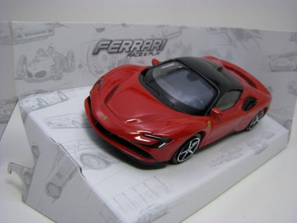 Ferrari SF90 Stradale red Race a Play 1:43 Bburago