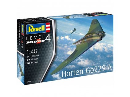 Letadlo Horten Go229 A 1 Stavebnice 1:48 Revell 03859