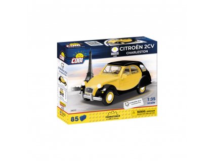 Cobi 24512 Citroen 2CV Charleston 1980 Kachna stavebnice kostky 1:35