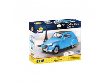 Cobi 24511 Citroen 2CV Typ AZ 1962 stavebnice kostky 1:35