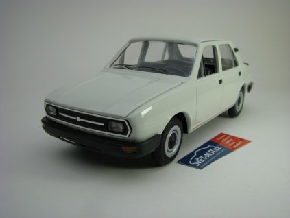 Škoda 120 Retro Bílá 1:20 Kaden