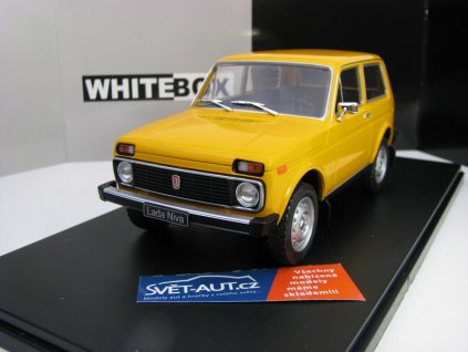 Lada Niva žlutá 1:24 WhiteBox WB124070