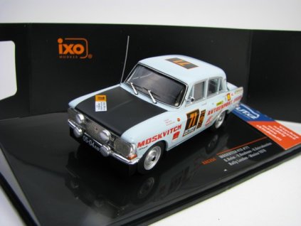 Moskvič 412 No.71 Rallye London Mexico 1970 1:43 Ixo RAC354
