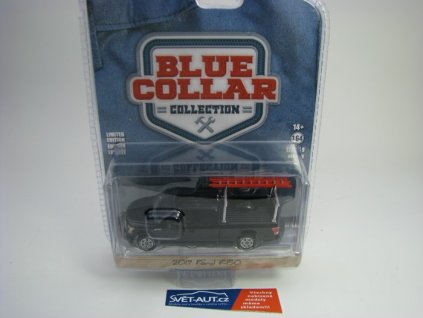 Ford F-150 2017 1:64 Blue Collar série 9 Greenlight 35200