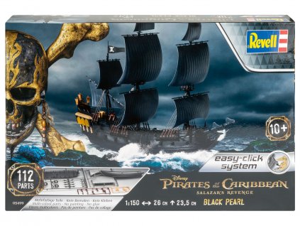 Černá Perla stavebnice 1:120 Easy-Click Revell 05499