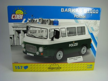 Cobi 24596 Barkas B1000 Polizei stavebnice 1:35 Youngtimer collection