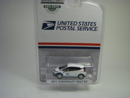 Chevrolet Bolt EV 2017 USPS 1:64 Greenlight Hobby Exlusive 30263