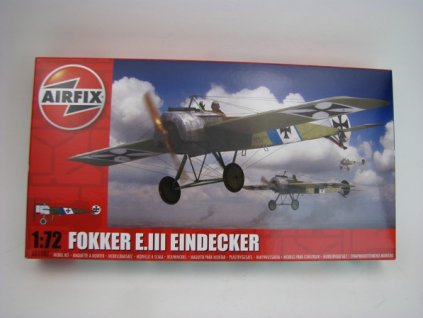 Letadlo Fokker E.III Eindecker stavebnice 1:72 Airfix A01087
