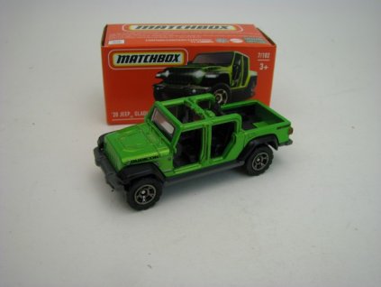 Mattel Matchbox Angličák v krabičce Jeep Gladiator 2020 Drive Your Adventure