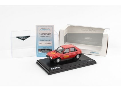 Škoda Favorit 136L 1988 Test SM 1:43 Abrex