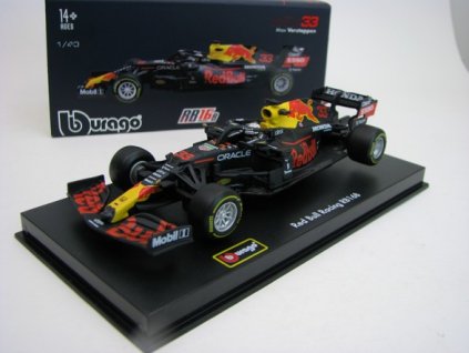 Formule 1 Aston Martin Red Bull RB16 2021 No.33 Max Verstappen 1:43 Bburago 38056