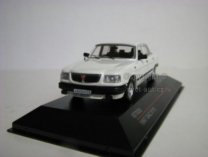 Volha Gaz 3110 1997 white 1:43 Ixo Ist