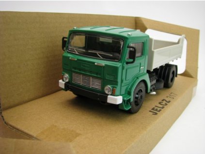 Nákladní auto Jelcz 317 sklápěč Zelený 1:43 Daffi