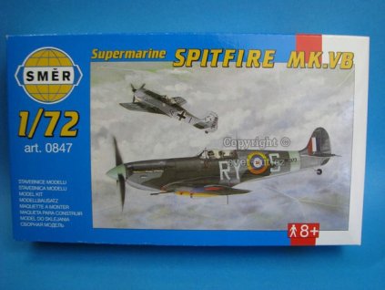 Letadlo Spitfire MK.VB 1:72 Směr 0847
