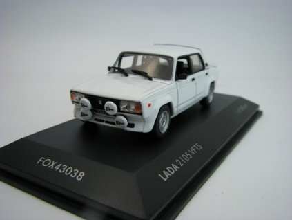 Lada 2105 VFTS Plain Body White 1:43 FOX18