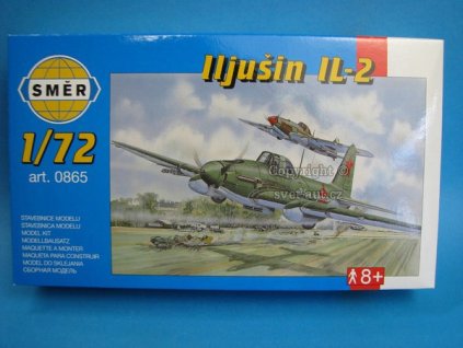 Letadlo Iljušin IL-2 stavebnice 1:72 Směr 0865