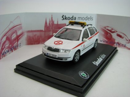 Škoda Fabia Combi DP Pohotovost autobusy 1:43 Abrex