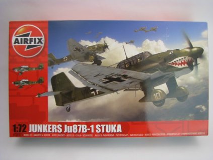 Junkers Ju87B-1 Stuka stavebnice 1:72 Airfix A03087A