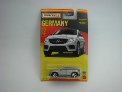 Mercedes-Benz GLE Coupe Grey Matchbox Germany 2022