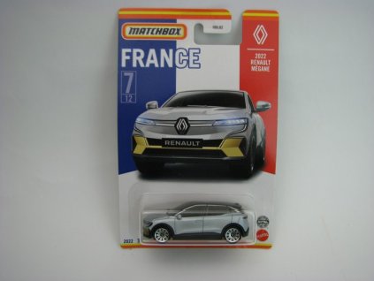 Renault Mégane 2022 Matchbox France 2022