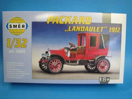 Packard Landaulet 1912 stavebnice 1:32 Směr