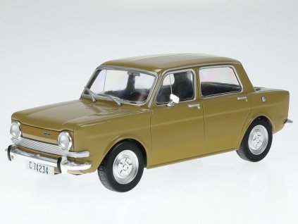 Simca 1000 1969 Brown 1:24 Atlas Hachette