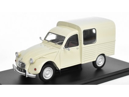 Citroen 2CV AKS 400 1970 Créme 1:24 Atlas Hachette