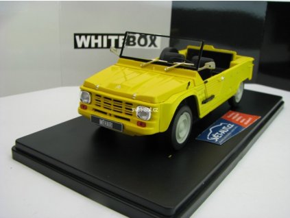 Citroen Méhari Cabrio 1970 Yellow 1:24 WhiteBox WB12414