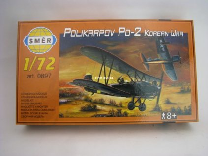 Letadlo Polikarpov Po-2 Korean War stavebnice 1:72 Směr 0897