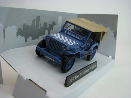 Jeep Willys RAF Open Soft Top 1:43 Cararama