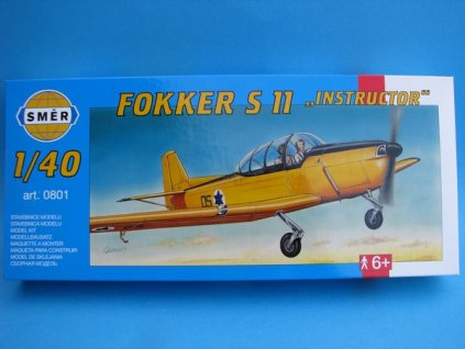 Letadlo Fokker S11 Instructor 1:40 Směr 0801