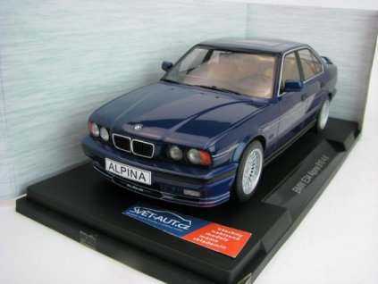 BMW E34 Alpina B10 4,6 1994 Blue Metallic 1:18 Modelcar Group MCG 18230