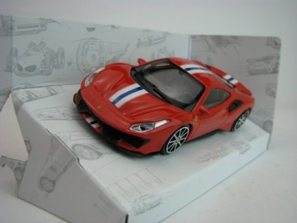 Ferrari 488 Pista Red 1:43 Bburago 36052