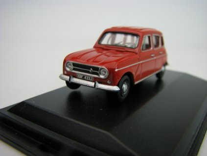 Renault 4 Red 1:76 Oxford