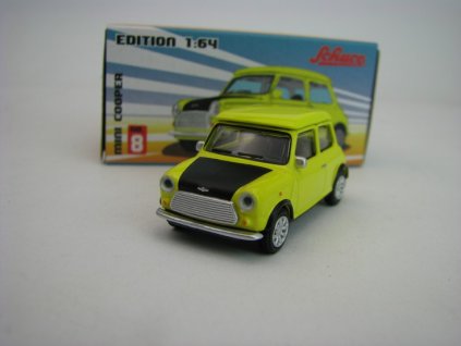 Mini Cooper paper edition Yellow 1:64 Schuco