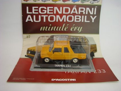 Tarpan 233 Yellow 1:43 Atlas DeAgostini s časopisem